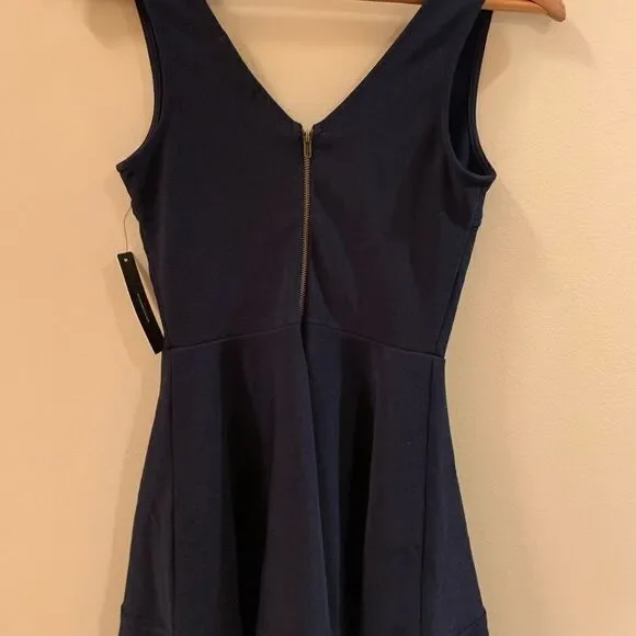 NWT Lulu’s Royal Blue Fit & Flare Dress - Picture 2 of 7